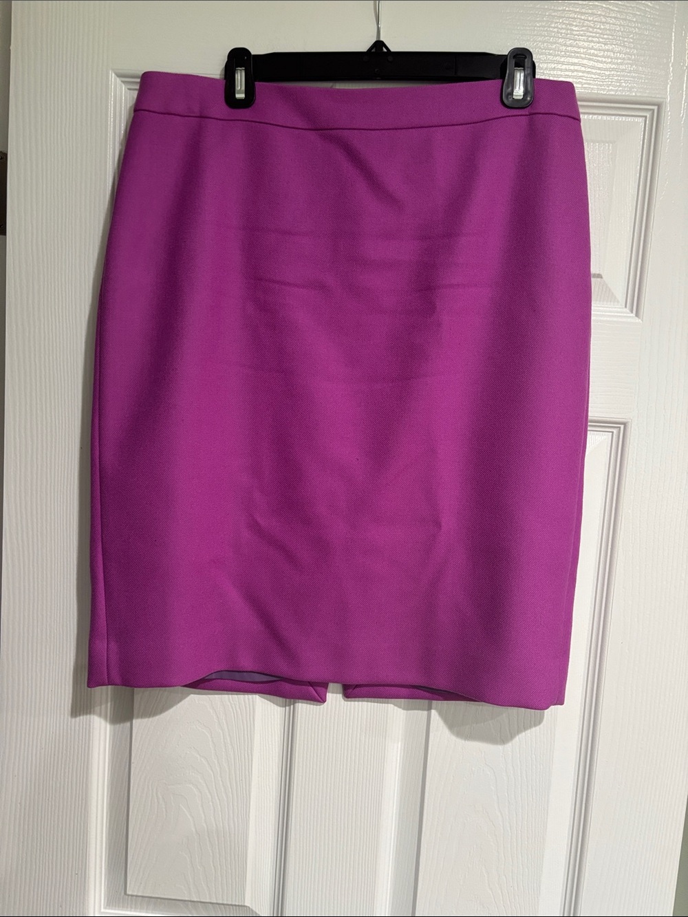 J. Crew Bright Magenta Pencil Skirt